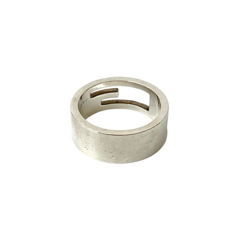 Gucci Square G Ring Silver 925 No 14 Accessory 102