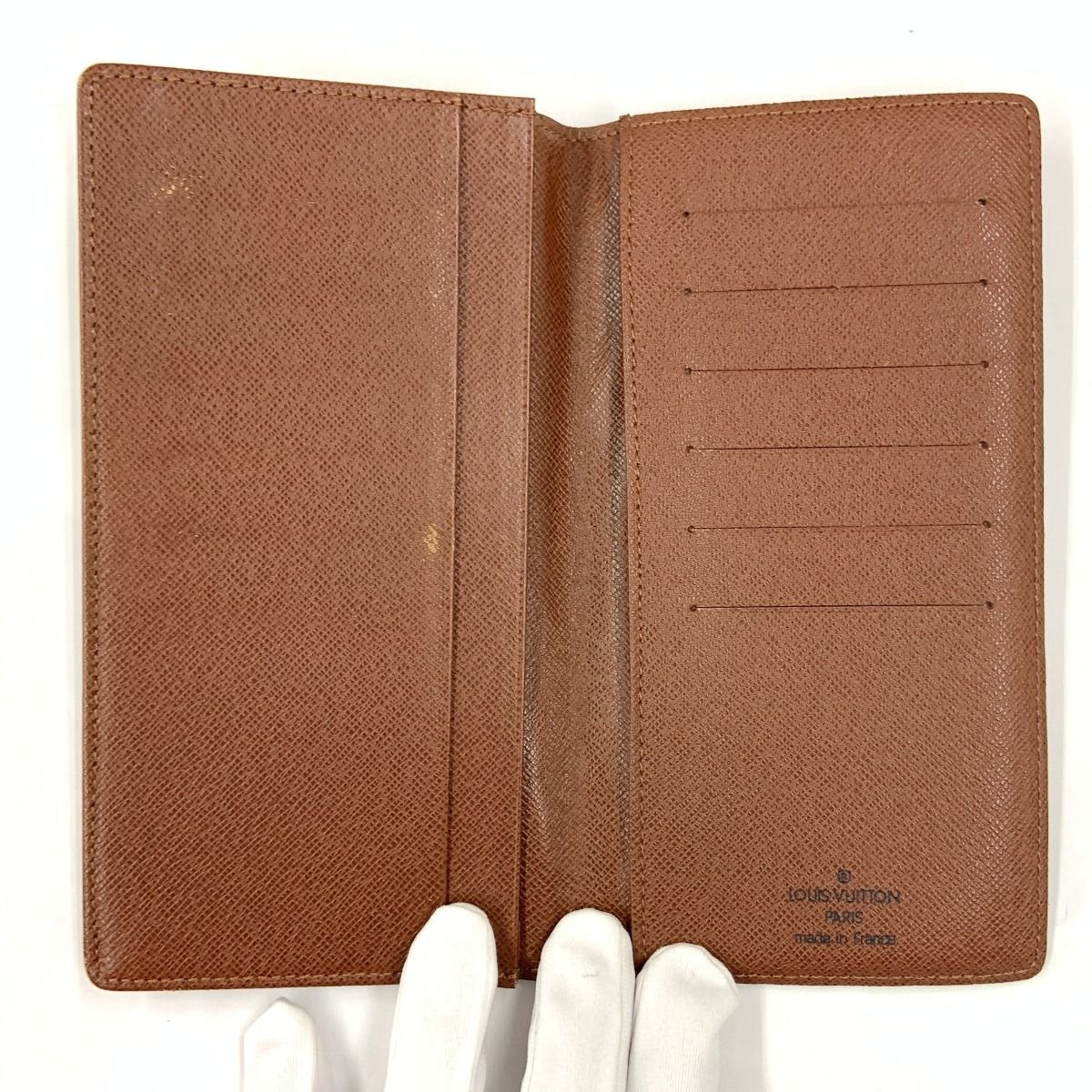 Louis Vuitton Monogram Porto Cult Credit Bifold Bill Holder M60825 Brown
