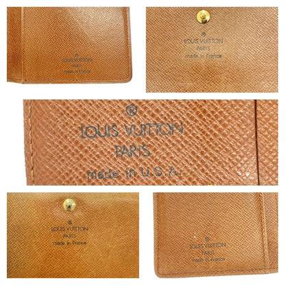 Louis Vuitton Monogram PVC Wallet 5-Piece Set Brown 414881 Long Wallet