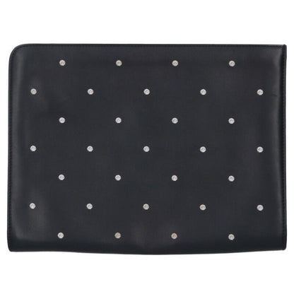 Dior Homme Dotted Leather Clutch Bag Men's