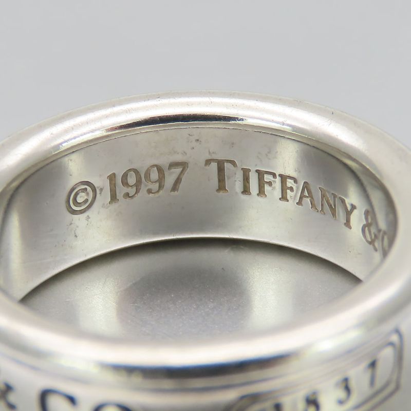 Tiffany & Co Ring 1837 Silver 925 Approx 7.3g Silver Accessory Standard Ladies