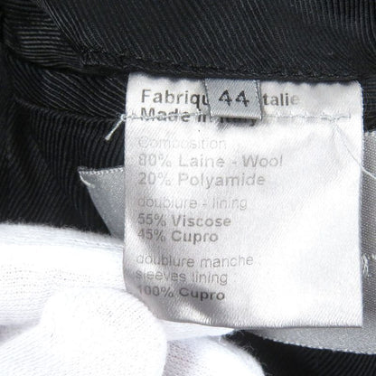 DIOR Homme DIOR Homme 9h313180035 Wool Wrapped Coat Chester Coat Black 44 Made