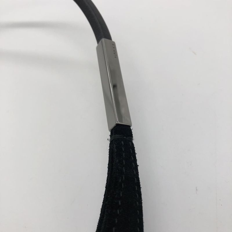 Gucci 001 3167 Shoulder Bag Handbag Suede Black Ladies Men Fashion Vintage