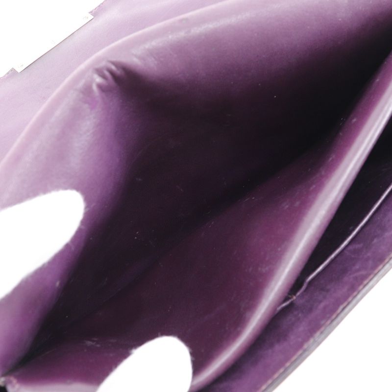 Hermes FACO Vintage Box Calf Bordeaux I Ladies Clutch Bag