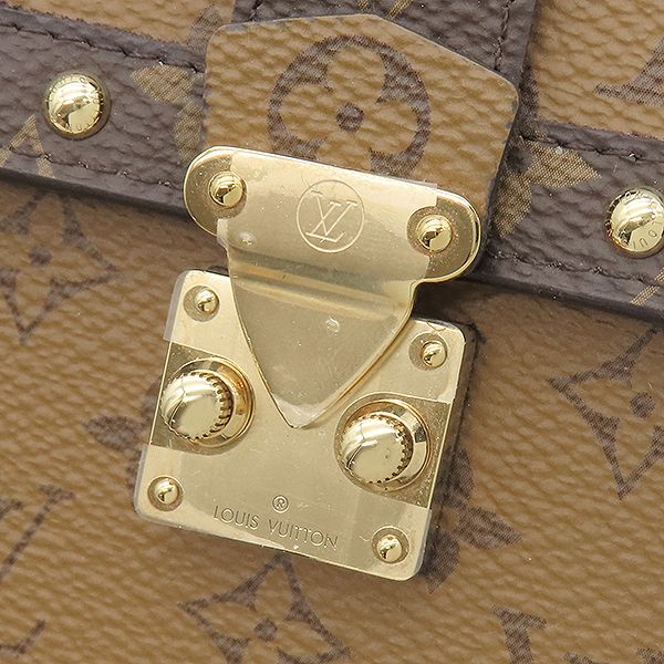 Louis Vuitton Shoulder Bag Pochette Trunk Vertical Monogram Canvas Monogram