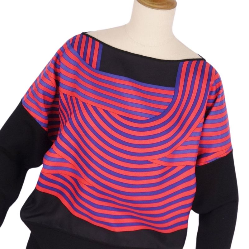 Hermes Knit Sweater Pullover Silk Switch T