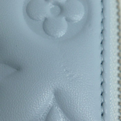 Louis Vuitton Zippy Wallet Long Wallet Round Zipper Monogram Embossed Washed