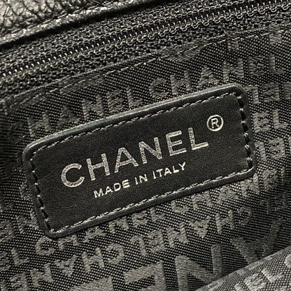 Chanel Tote Bag Executive Line255 A29292 Black Silver Hardware