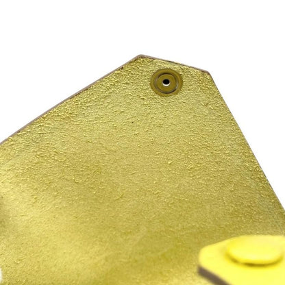 Hermes Pass Port Case Tarmac PM X Engraved Yellow Silver Hardware Hermes