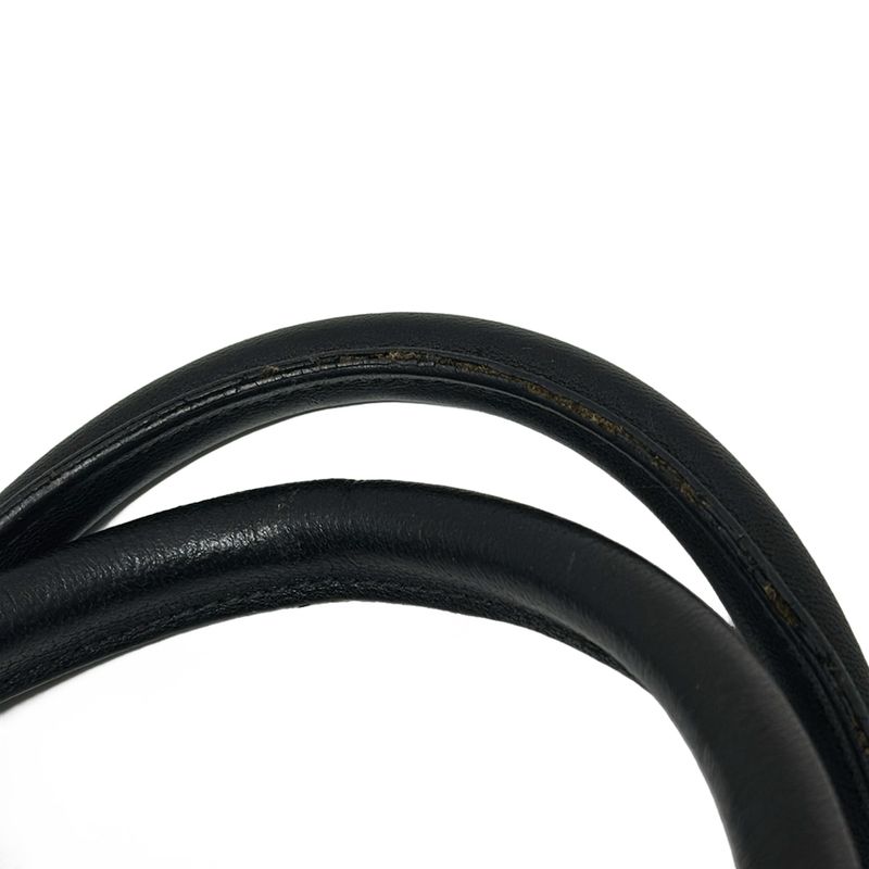 Yvessaint Laurent Handbag Cabas Susic 311220 Black Leather