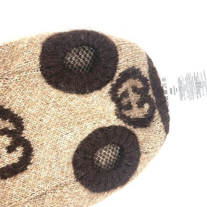 Gucci Tops Other Interlocking G Wool Blend Pet Sweater 698200 Wool Beige