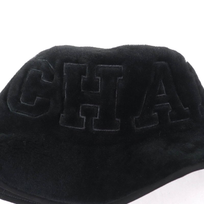 CHANEL 24AW 24B Coconage Reversible Coco Mark Hardware With Logo Design Mouton