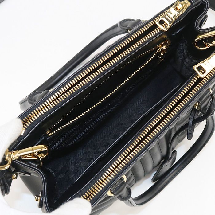 Prada 2WAY Tote Bag Leather Women