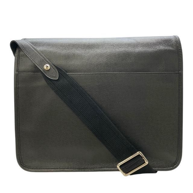 Louis Vuitton M32472 Taiga Alexei Shoulder Bag Crossbody Bag Leather Black