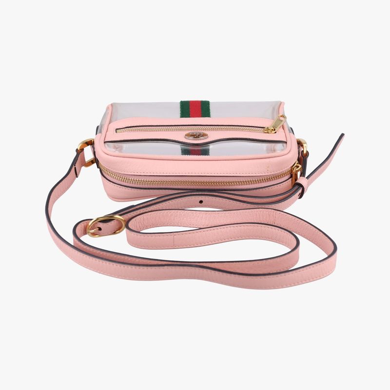 Gucci Ophidia Pink And Multicolor PVC And Leather 517350