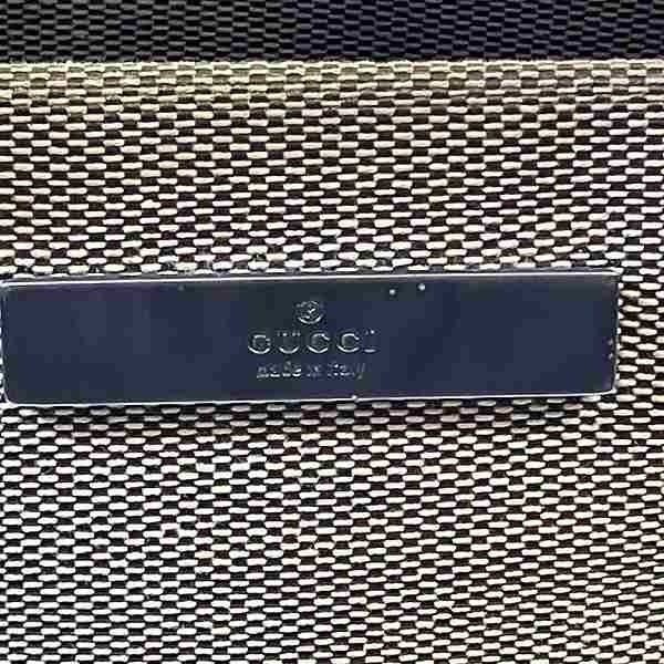 Gucci Bamboo 002-1010 Nylon Canvas Bag Tote Bag Women