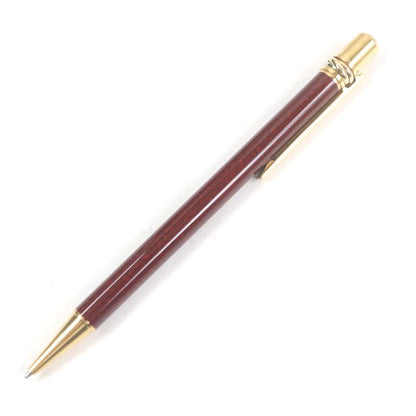 Cartier Trinity De Cartier Marbled Twist Ballpoint Pen Bordeaux Gold Made In