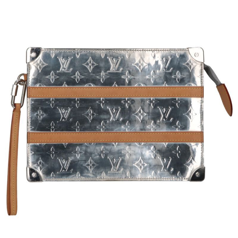 Louis Vuitton M80807 Trunk Pochette Monogram Mirror Clutch Bag For Men