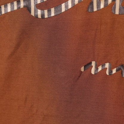 Fendi Logo Pie Pink Rayon Brown Women's Short Sleeved T-shirt