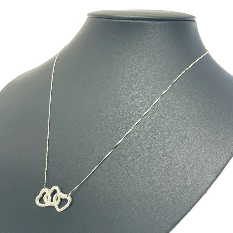 Tiffany & Co Tiffany & Co Silver Triple Loving Heart Necklace 3.7g 925 Engraved
