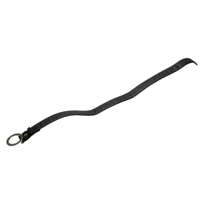 Bulgari Bulgari Black Silver Leather Men's Bvlgari