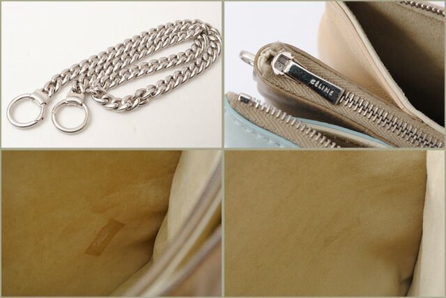 Celine Brand Bag Similar Used Shoulder Bag Clutch Bag 172843qrb Lambskin Light