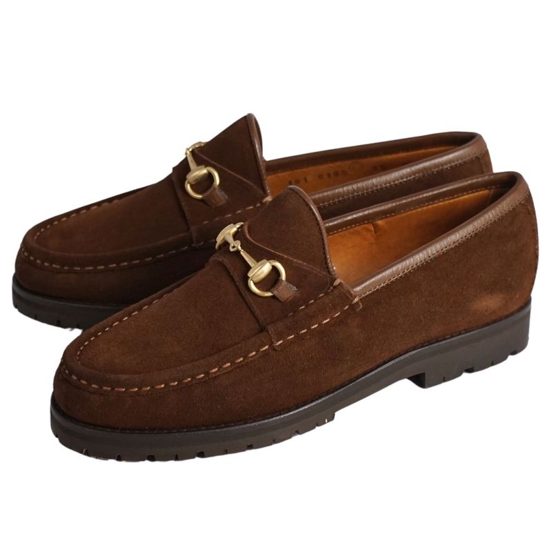 Vintage Gucci Loafers Moccasins Horsebit