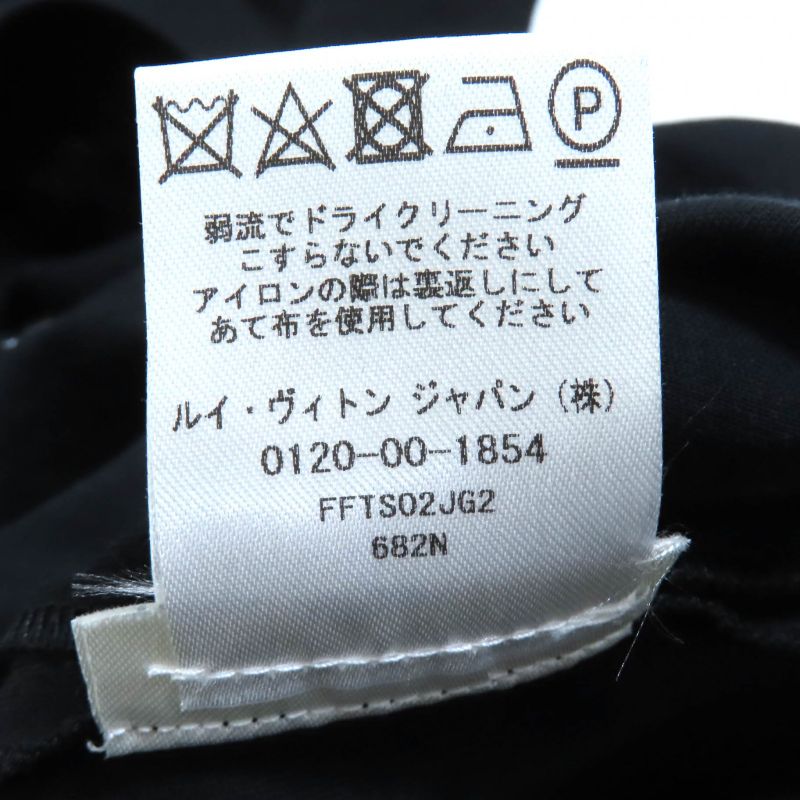 Louis Vuitton Ffts02jg2 100% Cotton Embroidery Logo Crew Neck Short Sleeve