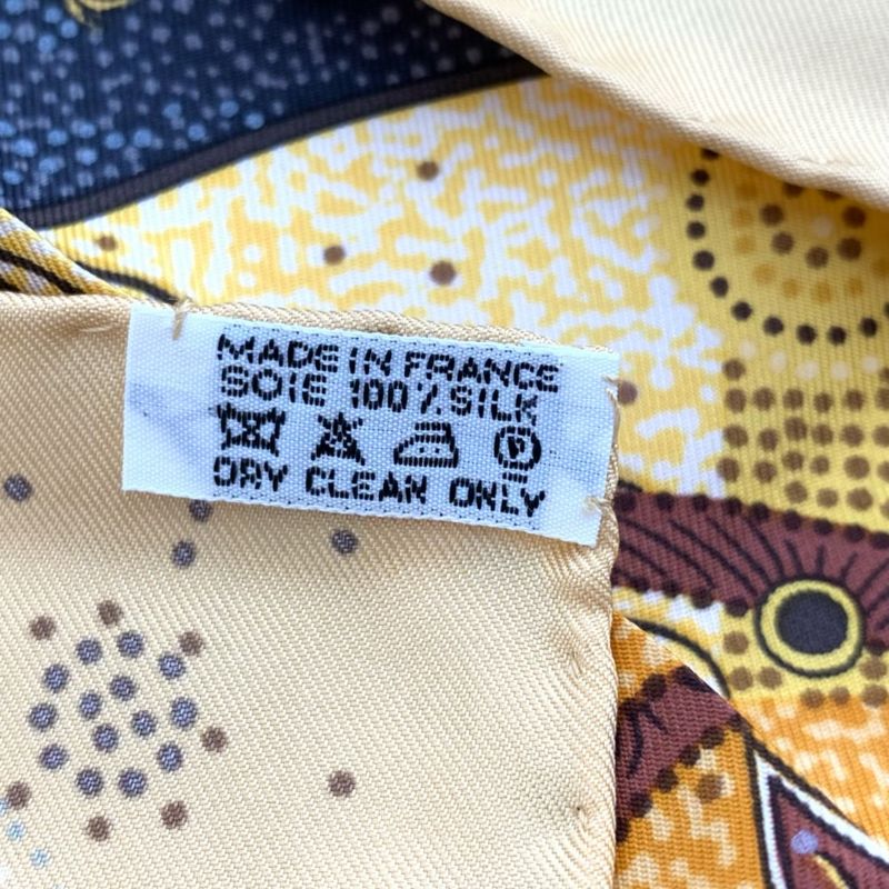 Hermes Silk Scarf Carre 90 REVE D'australie Australian Dream