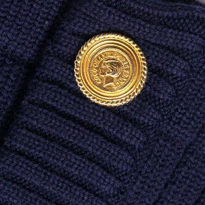 Chanel Vintage Skirt Setup Size 38 Knit Cardigan Knit Tight Skirt COCO Chanel