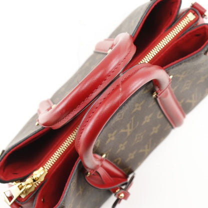 Louis Vuitton Soufflot NV BB M44818 Monogram Canvas Brown/red Tr1290 Ladies