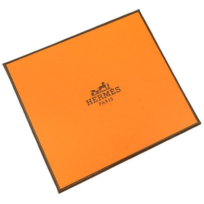 Hermes Coin Case Bastia Chèvre Sesame Silver Hardware Unused Brown Stamped W