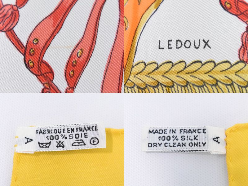 Authentic Hermes Scarf Carré 90 Caparacons DE LA France ET DE L'inde Horse