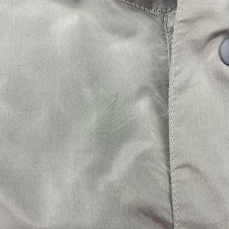 Prada 22aw Back Print Silk Jumpsuit Gray S Sgc096