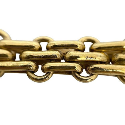 Chanel Key Holder Gold Coco Mark Excellent Condition GP Preowned Chanel