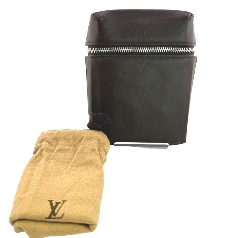 Louis Vuitton M46550 Monogram Waist Pouch Glacé Ray Pouch Louis Vuitton Brown