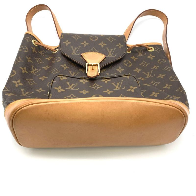 Louis Vuitton Montsourismm Backpack Monogram Canvas M51136 Brown