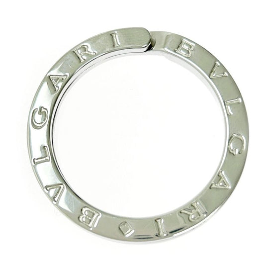 Bvlgari Silver Bvlgari Key Ring with Box 11.4g 925 Engraved 322473 Key Ring