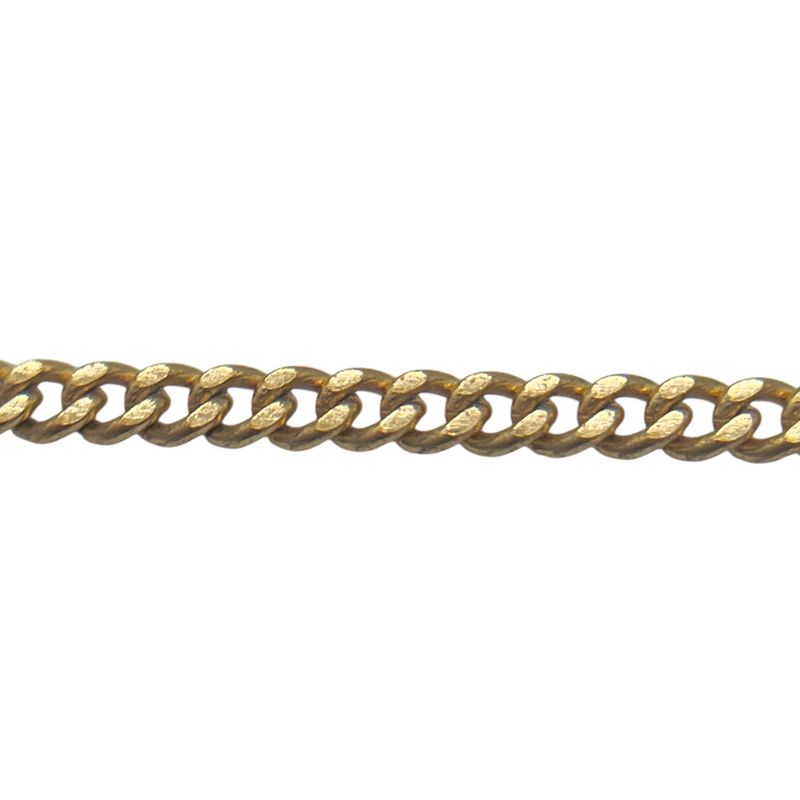 Christian DIOR Necklace Plated Metal Plated Metal Rhinestone CD Logo Gold