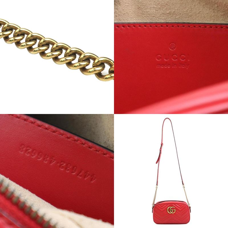 Gucci Crossbody Shoulder Bag GG Marmont 447632