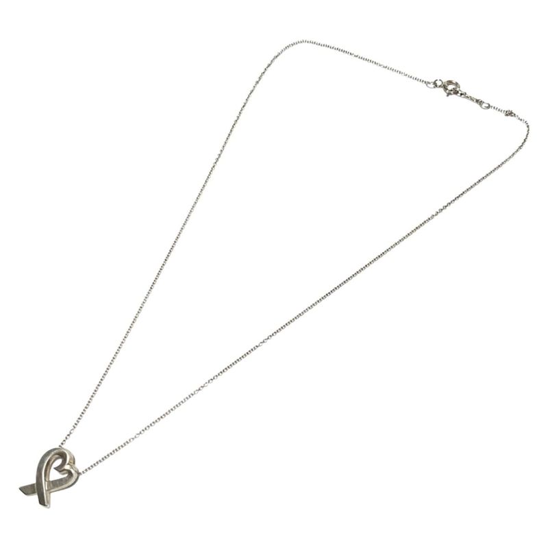 Tiffany & Co Necklace In Silver With A Loving Heart