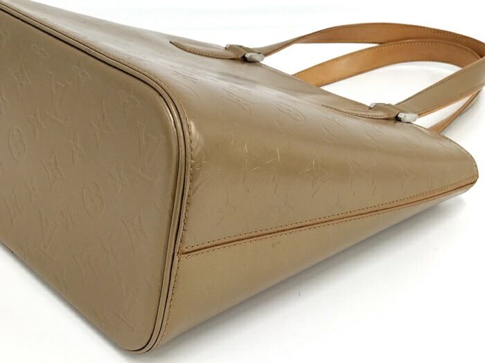 Louis Vuitton Stockton Tote Bag Monogram Matte Ambre M55117