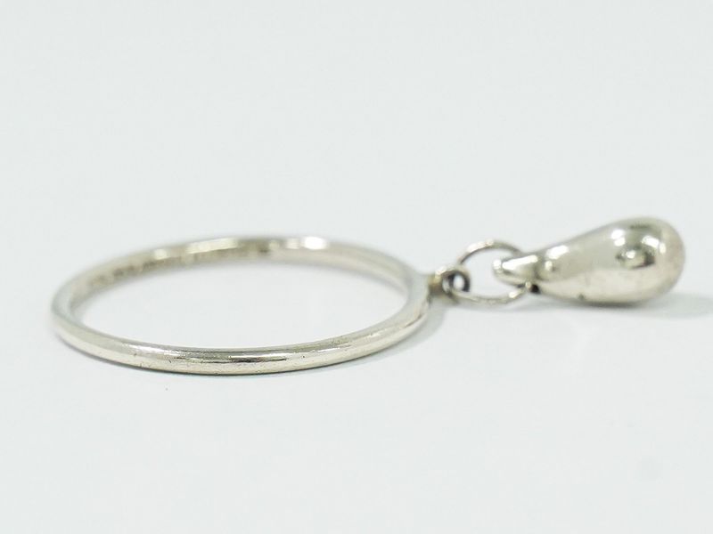 Authentic Tiffany & Co Tiffany & Co Teardrop 925 Ring #10 Silver Jewelry