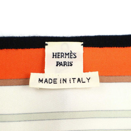 Hermes Twill Raine V-Neck Knit Sweater Mix 40