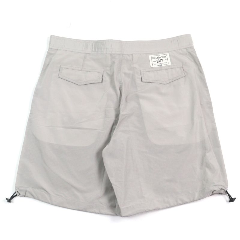 DIOR Homme 293c179b4717 Logo Patch Ripstop Fabric Buckle Bermuda Half Pants