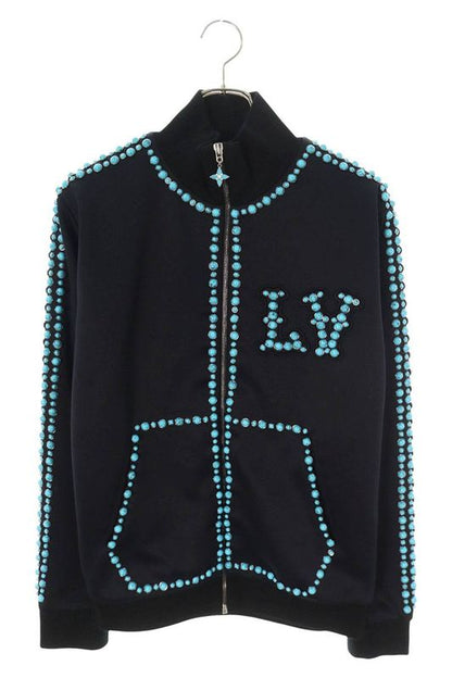 Louis Vuitton 24AW Rm242m HYQ Hry75w Turquoise Style Decor LV Logo Track Jacket