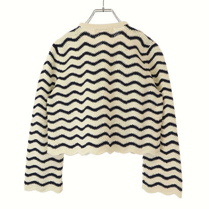 Celine Cardigan Jacket Crochet Cotton and Mini Skirt Crochet Cotton Setup