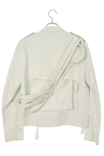 Louis Vuitton 19AW Hhl87eta0 Monogram Admiral Leather Jacket Men's 44