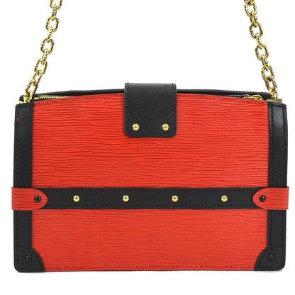Louis Vuitton Crossbody Shoulder Bag Clutch Bag Epi Trunk Clutch M51697