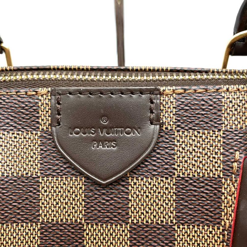 Louis Vuitton N41551 Caissa Tote PM Handbag Brown Damier Canvas